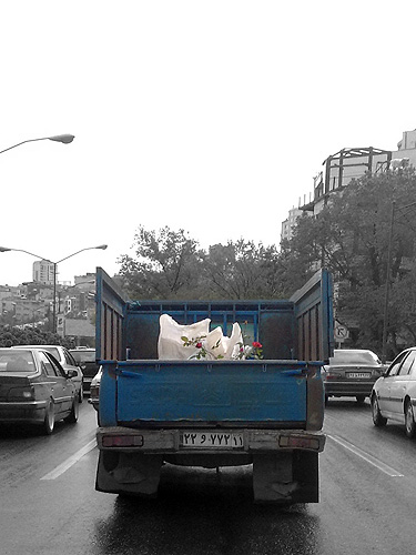 Iranian Zamyad Blue Truck