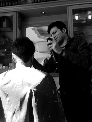 Iranian barber